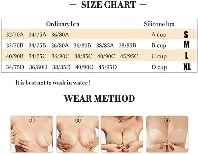 Soutien-gorge auto-adhésif pour un maintien discret – Image 3